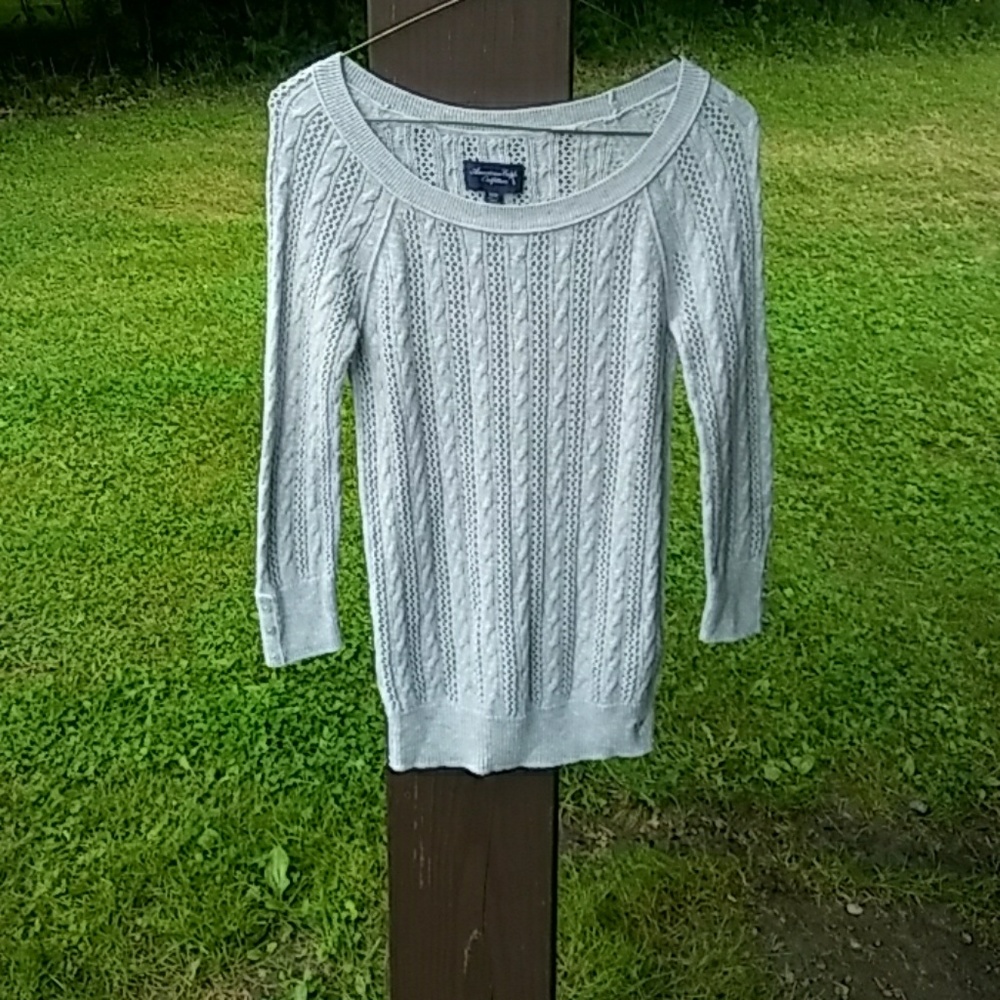 American eagle pullover sweater//BONUS scarf